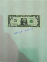 1 dollar Barr note.