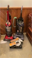 2 vacuum w/ accessories