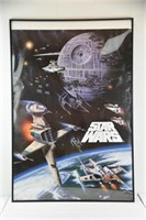 Framed Star Wars Poster