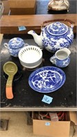 ASST ORIENTAL TEA POT, CREAM/SUGAR, & ETC