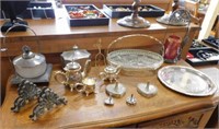 Silver Plate and Silver Tone Decoratives.