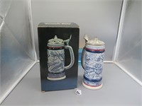 Flying Classics Ceramic Stein, in box, nice