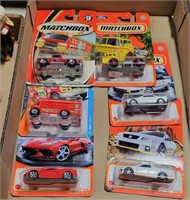 6 NOS MATCHBOX CARS