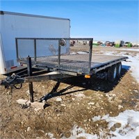 8' × 16' Tandem Axle trailer w ownership