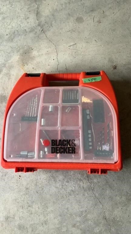 Black and Decker Drill and Bits