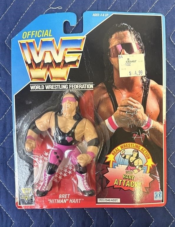 WRESTLING FIGURES AND MEMORABILIA AUCTION