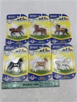 NEW 6ct Breyer Stablemates Horse Collection