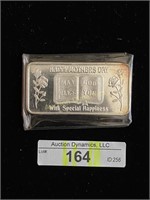 'Happy Mother's Day', 1oz Silver Bar