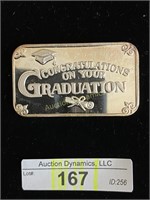 'Graduation', 1oz Silver Bar