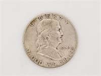1952 Franklin silver half dollar