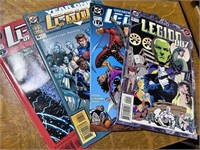 Lot of 4 Legion Comics - Vintage