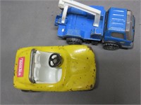 Lot of 2 Small Tonka Trucks