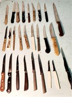 Kitchen Knives Lot