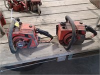 2-Homelite 360 chain saws parts