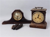 Mantle Clocks and Clock Weights