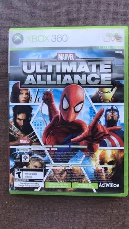 Marvel Ultimate Alliance & Forza 2 XBOX 360