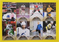 2021-22 Upper Deck Canvas Inserts - Lot of 21