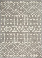 Moroccan Grey Rug 3'9x5'9  Non-Shed (4x6)