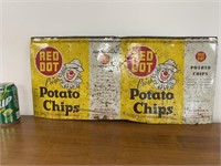 RED DOT POTATO CHIP SIGN