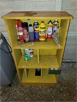 Shop Cabinet and Chemicals