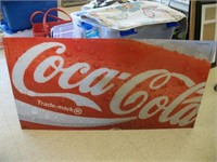 Plastic Coke Sign - 45.5" x 24.5