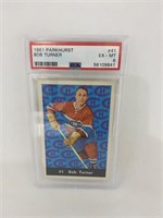 1961 Parkhurst Bob Turner #41 Newly PSA Graded