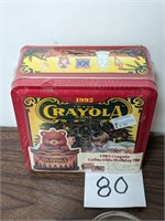 1992 Crayola Holiday Tin - Unopened