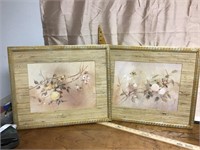 Two framed Asian prints