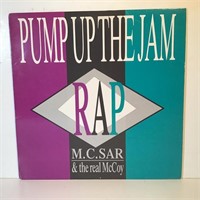 PUMP UP THE JAM RAP VINYL RECORD LP