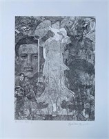 Guillaume Azoulay- Limited edition vintage etching
