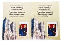 Lot 2 Royal Wedding keepsake Kits