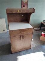 Microwave Cabinet - well used