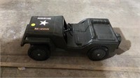 Toy military Jeep