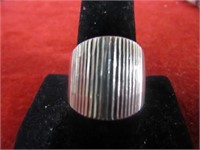 Sterling Silver Ring. Modernist