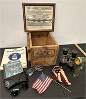 Antique Aviation, Orig. Ray-Ban Sunglasses, Etc.