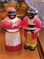 Black Americana Plastic Couple