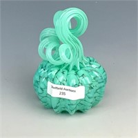 GC 2023 Inscribed Aqua Speckled Pumkin