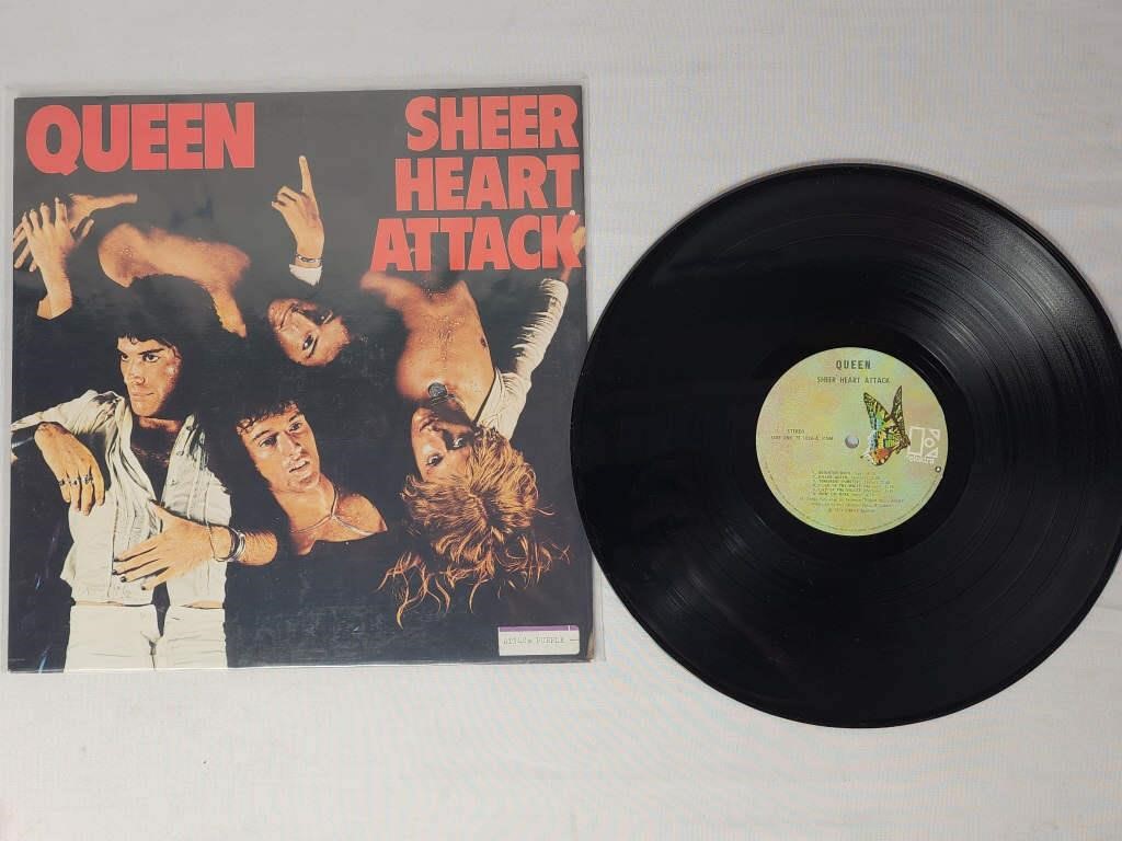 1974 Queen Sheer Heart Attack vinyl Elektra Record