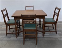 Dining table by St. Johns Tables 42” l x 30”w 30”h