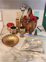 Copper Brass and Other Items