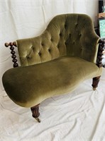 Antique Regency small ladies reading chair
