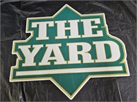 The Yard Metal Sign