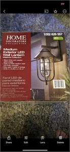 Medium Exterior Wall Lantern, Home Decorators Coll