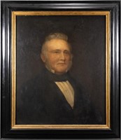 Exceptional Portrait of James Madison Oil