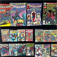 (22) Vintage Amazing Spider-Man Comic Books
