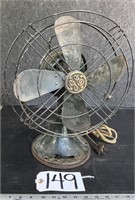 Vintage GE Fan Oscillates Runs Needs Cleaned