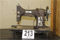 Vintage domestic sewing machine