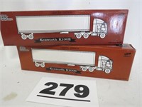 2 KENWORTH K100E TRUCKS, NEW IN BOX