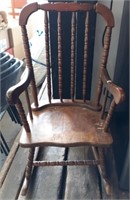 Child Size Wood Rocking Chair