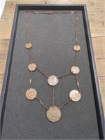 Vintage Ireland Coin Necklace Pendant